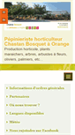Mobile Screenshot of pepinieres-chastan-bosquet.fr